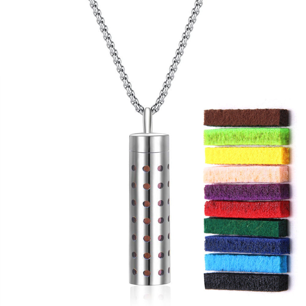 Essalune Aromatherapy Necklace — "Whispering Vial"