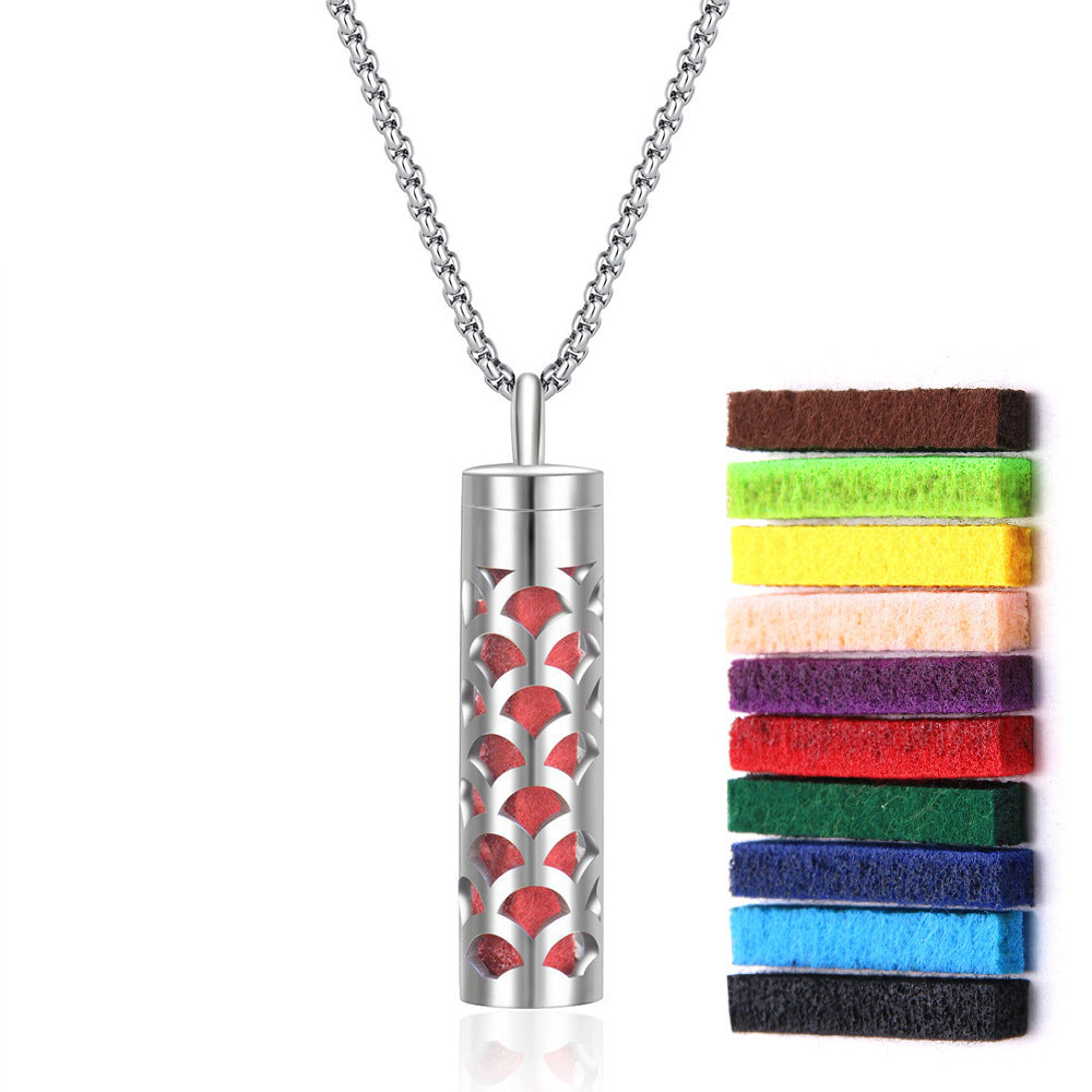 Essalune Aromatherapy Necklace — "Whispering Vial"